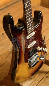 Fender Custom Shop 69 HSS Strat | Super Heavy Relic 3-Tone Sunburst