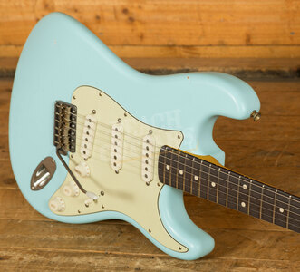 Nash Guitars - S63 | Sonic Blue Light Aged