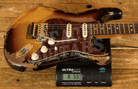 Fender Custom Shop 69 HSS Strat | Super Heavy Relic 3-Tone Sunburst