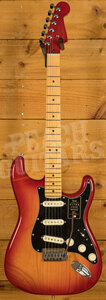 Fender Ultra LUXE Strat Maple Plasma Red Burst