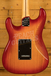 Fender Ultra LUXE Strat Maple Plasma Red Burst