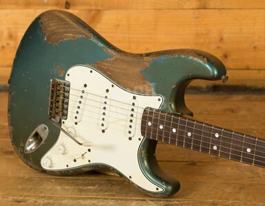 Fender Custom Shop Masterbuilt Van Trigt 65 Strat - Heavy Relic Aged Lake Placid Blue