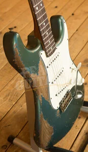 Fender Custom Shop Masterbuilt Van Trigt 65 Strat - Heavy Relic Aged Lake Placid Blue
