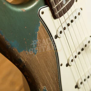 Fender Custom Shop Masterbuilt Van Trigt 65 Strat - Heavy Relic Aged Lake Placid Blue