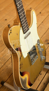 Fender Custom Shop LTD '60 Tele Custom Heavy Relic Aztec Gold over 3TSB
