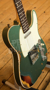 Fender Custom Shop LTD '60 Tele Custom Heavy Relic Sherwood Green over 3TSB