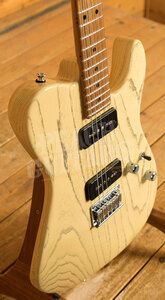 Tom Anderson Pro Am T Shorty Contoured | TV Yellow w/Black Dog Hair