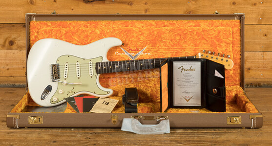 Fender Custom Shop LTD 62/63 Strat Journeyman Relic Aged Olympic White