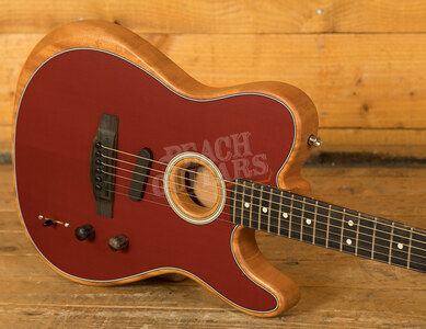 Fender Acoustasonic Telecaster Crimson Red
