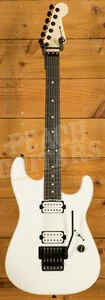 Charvel Jim Root Signature Pro-Mod San Dimas Style 1 HH FR E - Ebony - Satin White