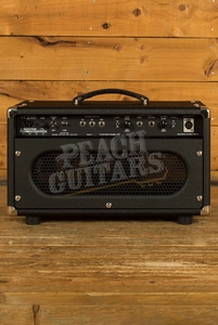 Two-Rock TS1 100 Watt Head - Black Anodize Chassis & Silver Skirt Knobs