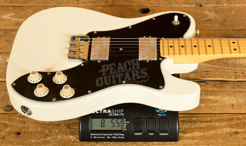 Fender American Professional II Telecaster Deluxe - Maple - Olympic White