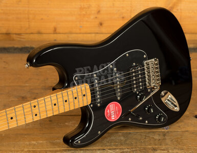 Squier Classic Vibe '70s Stratocaster HSS | Left-Handed - Maple - Black