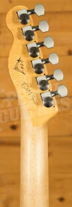Fender Custom Shop Masterbuilt Kyle McMillin Brent Mason Tele - Heavy Relic Flat Silver Satin