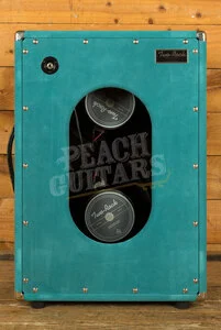 Two Rock Classic Reverb Signature 50 Watt Head & 2x12 Cab - Teal Suede B Stock