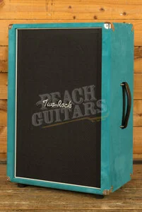 Two Rock Classic Reverb Signature 50 Watt Head & 2x12 Cab - Teal Suede B Stock