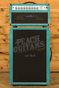 Two Rock Classic Reverb Signature 50 Watt Head & 2x12 Cab - Teal Suede B Stock