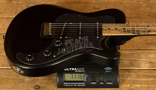 Knaggs Choptank - Black Semi-Gloss w/Pale Moon Ebony Fingerboard