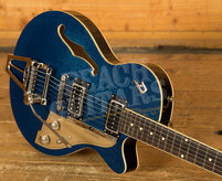 Duesenberg Semi-Hollow Guitars | Starplayer TV - Blue Sparkle