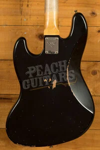 Fender Custom Shop 62 Jazz Bass - Relic Aged Black
