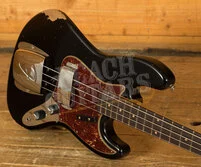 Fender Custom Shop 62 Jazz Bass - Relic Aged Black