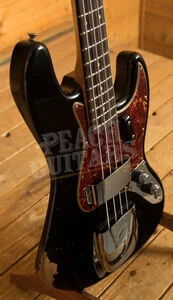 Fender Custom Shop 62 Jazz Bass - Relic Aged Black