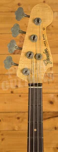 Fender Custom Shop 62 Jazz Bass - Relic Aged Black