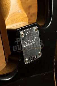 Fender Custom Shop 62 Jazz Bass - Relic Aged Black