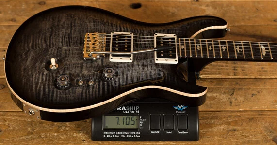 PRS 35th Anniversary Custom 24 Charcoal Burst Pattern Thin 85/15