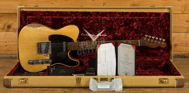 Fender Custom Shop Masterbuilt Dale Wilson 51 Nocaster - Heavy Relic Nocaster Blonde