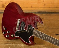Gibson Custom 1963 SG Special Reissue Lightning Bar | Cherry Red VOS