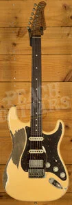 Xotic California Classic XSC-2 - Vintage White Super Heavy Aged SS Frets