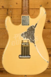 Xotic California Classic XSC-2 - Vintage White Super Heavy Aged SS Frets