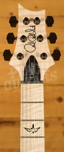 PRS Wood Library Custom 24 Charcoal Fade with Flame Maple Neck