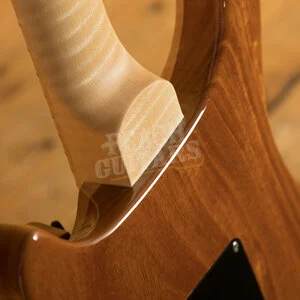 PRS Wood Library Custom 24 Charcoal Fade with Flame Maple Neck