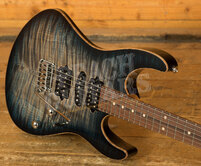 Suhr Modern Plus Faded Trans Whale Blue Burst Pau Ferro