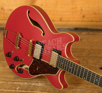 Ibanez AM Artcore Expressionist | AMH90 - Cherry Red Flat