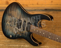 Suhr Modern Plus Faded Trans Whale Blue Burst Pau Ferro