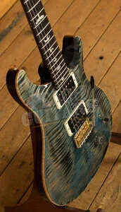 PRS Custom 24 | Faded Whale Blue 10 Top - Pattern Thin