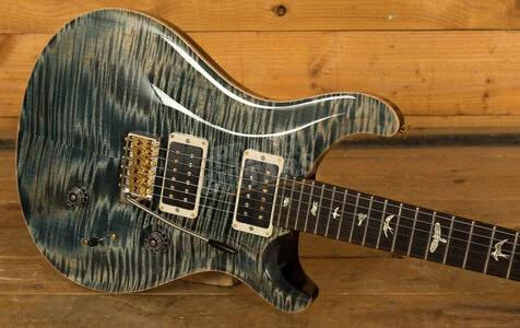 PRS Custom 24 | Faded Whale Blue 10 Top - Pattern Thin