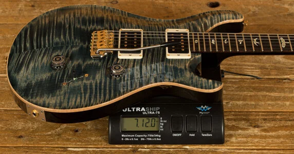 PRS Custom 24 | Faded Whale Blue 10 Top - Pattern Thin