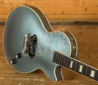 Epiphone Jared James Nichols "Blues Power" Les Paul Custom | Aged Pelham Blue *B-Stock*