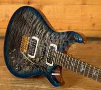 PRS Wood Library Modern Eagle V | Charcoal Blueburst - Roasted Maple Neck