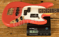 Fender Player II Mustang Bass PJ | Coral Red