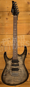 Suhr Modern Plus Trans Charcoal Burst Pau Ferro Left Handed