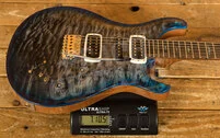 PRS Wood Library Modern Eagle V | Charcoal Blueburst - Roasted Maple Neck