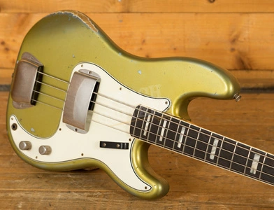 Fender Custom Shop Masterbuilt Van Trigt 70s P-Bass - Relic Aged Ice Blue Metallic