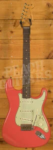 Fender Custom Shop Limited 59 Strat - Journeyman Relic Super Faded Aged Fiesta Red