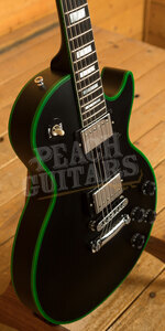 Gibson Custom Les Paul Custom | Black Satin Green Widow *Used*