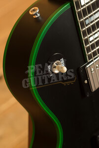 Gibson Custom Les Paul Custom | Black Satin Green Widow *Used*